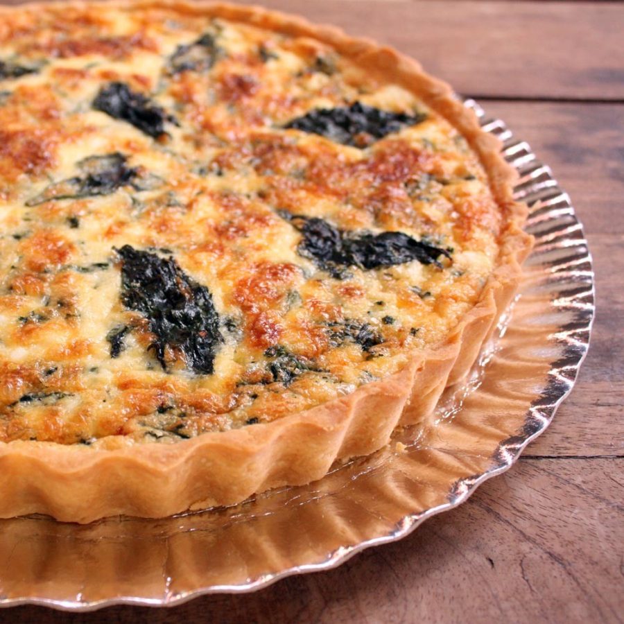 Quiche de Espinafre com Ricota grande - Imagem 2