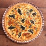 Quiche de Espinafre com Ricota grande