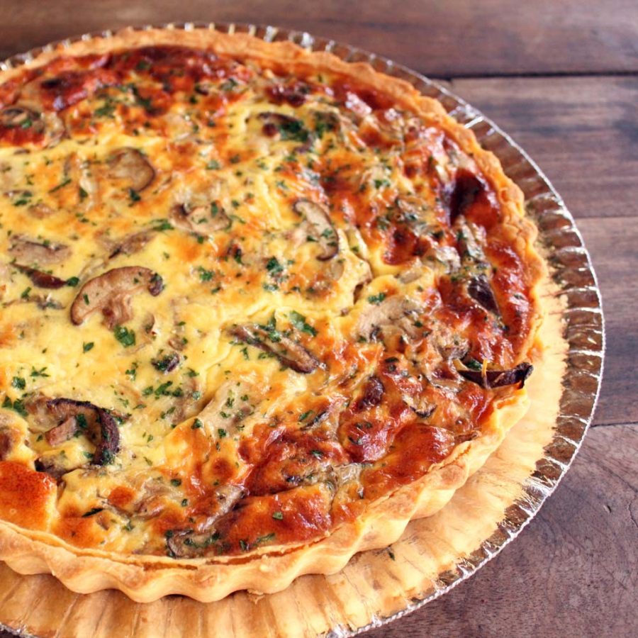Quiche Mix de Cogumelos grande - Imagem 2