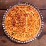 Quiche de Tomate Seco com Ricota grande