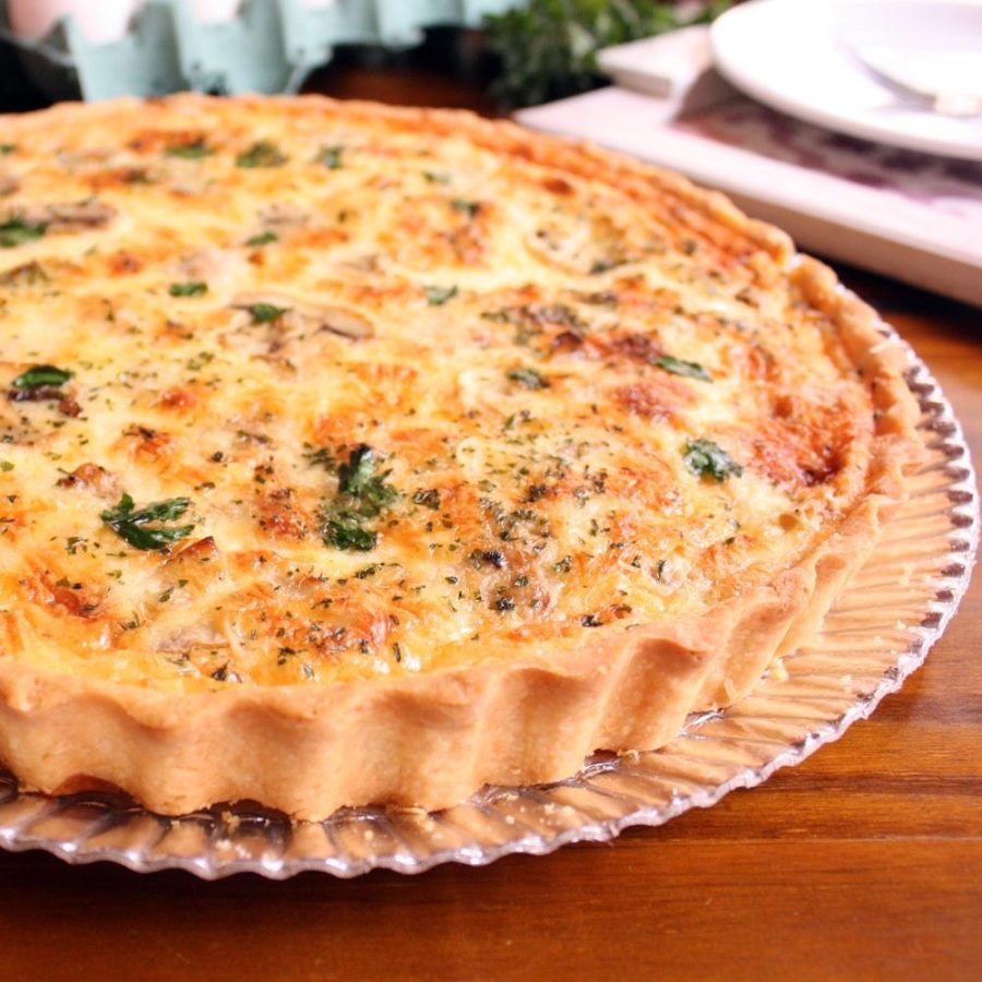 Quiche de Cogumelos Paris grande - Imagem 2
